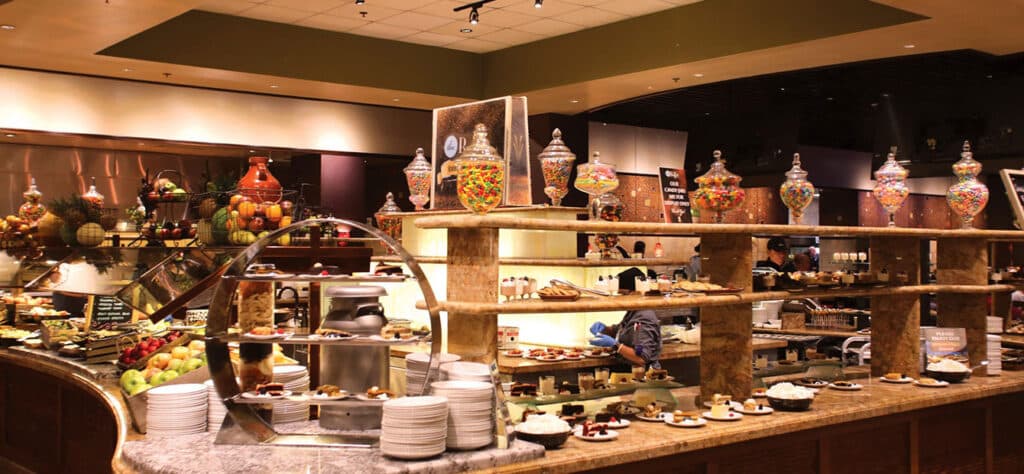 buffet at valley view casino